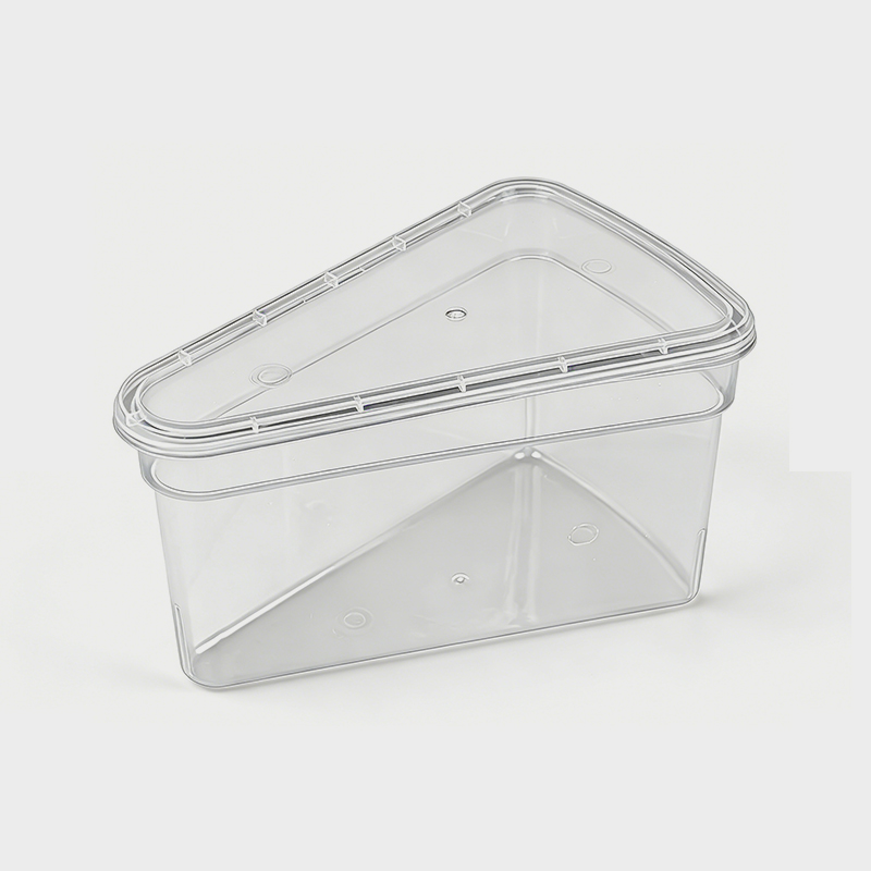 PFB075 Cutie de prăjituri din plastic pentru depozitarea deserturilor, potrivită pentru vânzare la cuptor