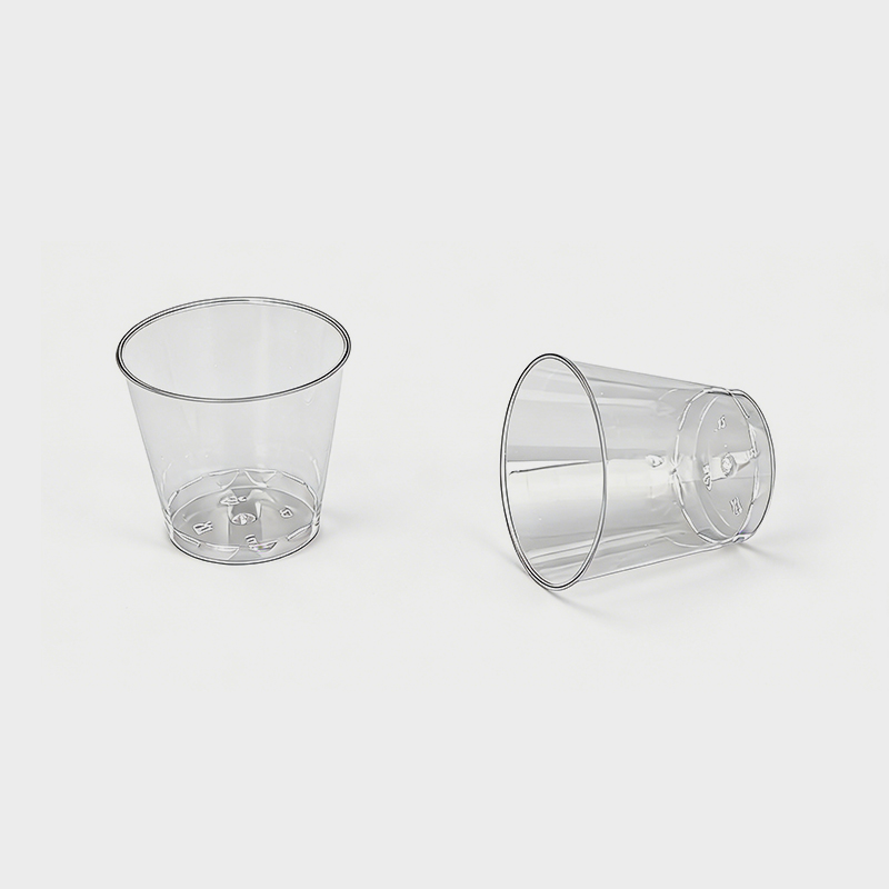 Pahar de vin transparent de calitate alimentară, de unică folosință