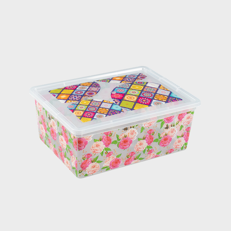 Cutie de depozitare din plastic multifuncțional PFB203