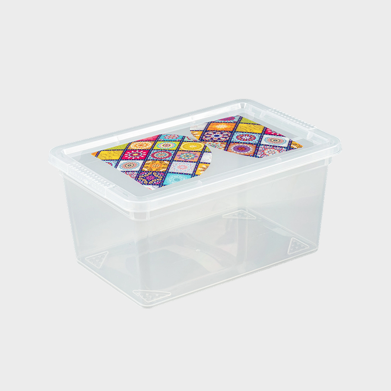 Cutie de prezentare pentru cosmetice cu capac transparent în stil sertar PFB202