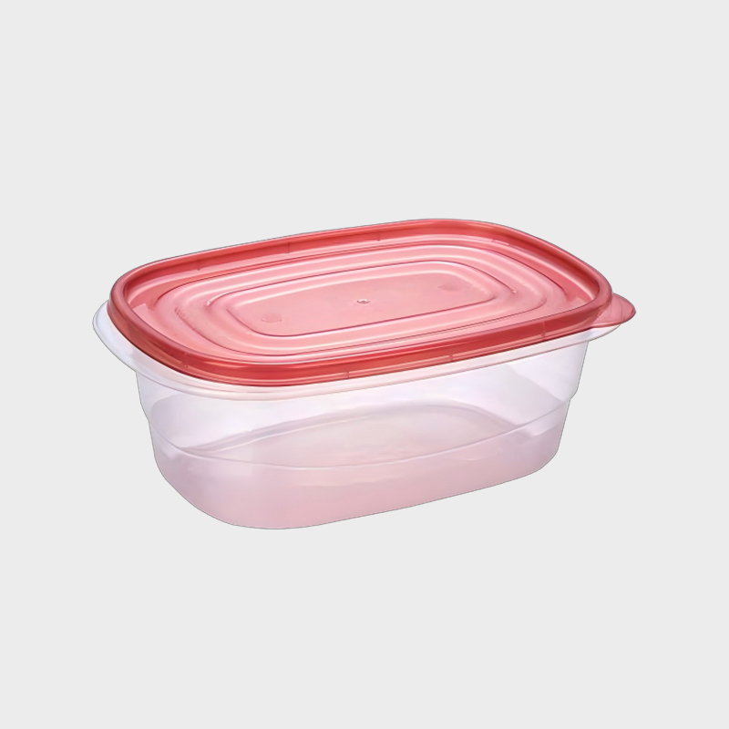 PFB012 Recipient standard de depozitare a alimentelor din PP rotunjit-dreptunghiular de 1900 ml